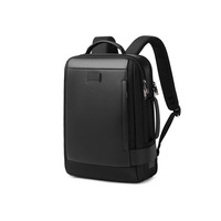 Sac à dos d'ordinateur pour homme, idéal pour les affaires transfrontalières, minimaliste, en polyester Oxford, imperméable, double bandoulière, grande capacité, extensible