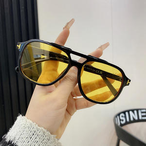 Trendy Polarized Light Weight <b>Square</b> <b>Sunglasses</b> UV Protection Oversized Full Rim <b>Frames</b> New Retro Style - Product Image 6