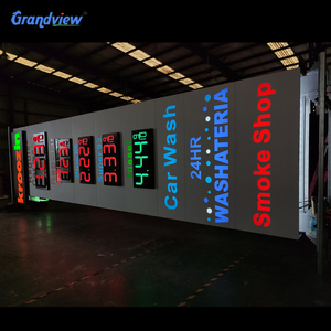 Venta al por mayor barato Led precio tablero barato gasolinera precio pilón signo - Product Image 2