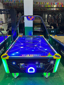 Mesas de hockey de aire y hockey sobre hielo más vendidas de fábrica, juegos de arcade, máquinas de juegos operadas con monedas, máquina de arcade de sobremesa - Product Image 4
