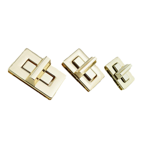 Hand <strong>Handbag</strong> Designer Bag <strong>Hardware</strong> Custom Twist Turn Lock Fashion Turn Screw Type Purse Oval Metal Bag <strong>Handbag</strong> Twist Lock - Product Image 1