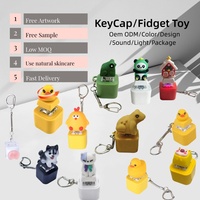 Custom High Quality 3D Silicone Cartoon Anime Rubber Key Chain 3D Pvc Key Ring Kawaii Keychain