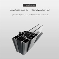 Ventanas y Puertas Corredizas Plegables Verticales de Aleación de Aluminio con Malla de Acero Inoxidable, Función de Inclinación y Giro, Diseño Resistente al Viento