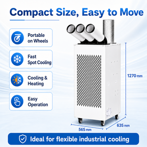 Aire acondicionado móvil con controlador de computadora de 5HP - Product Image 6