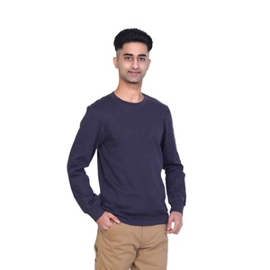 Leggero e traspirante NFPA2112 CAT2 cotone 100 resistente alla fiamma FR Workwear T Shirt blu Navy per noi - Product Image 2