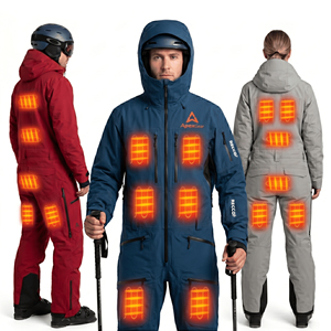Produit Tendance : Combinaison de Ski Chauffante Isolée pour Homme, <span class=keywords><strong>Veste</strong></span> Thermique de Ski, Emballage Personnalisé, Vêtements de Ski Électriques USB pour l'Arctique - Product Image 1