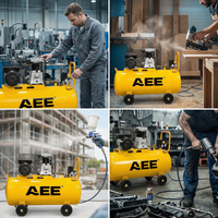 Compresseur d'air électrique à entraînement par courroie haute pression de type 2080 pour pistolet à clous et pneus, modèle Italie