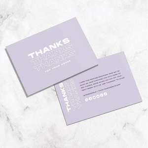 การ์ดกระดาษพิมพ์สีเต็มรูปแบบ กระดาษเคลือบเงา พิมพ์โลโก้ส่วนตัว นามบัตรสำหรับบริษัท สำนักงาน ธุรกิจ - Product Image 3