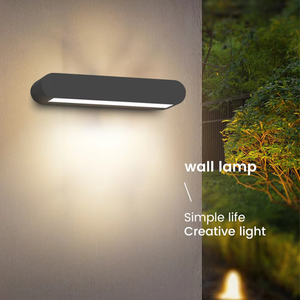 SKD LED applique murale moderne extérieur étanche lampes murales en aluminium marbre luminaire mural pour maison porche hôtel - Product Image 5