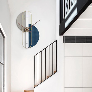 Nordic <b>Wall</b> <b>Clock</b> Irregular Shape <b>Silent</b> Quartz Battery Powered Living Room Modern Decor - Product Image 4