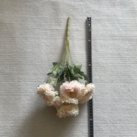Bunga Mewah 9 Tangkai Buket Peony Buatan Sutra dengan Kemewahan Tak Tertandingi untuk Pernikahan di Kebun atau Rumah Mewah