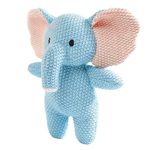 Nuovo Giocattolo Transfrontaliero in Cotone PP Lavorato a Maglia e Uncinetto, Bambola Artigianale con <span class=keywords><strong>Orecchie</strong></span> Mobili, <span class=keywords><strong>Agnello</strong></span>, Coniglio, Elefante, Orso, Creativo per Bambini - Product Image 1