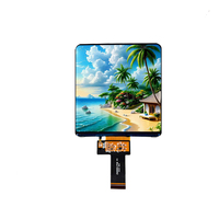 Alta Recomendación 5 pulgadas 5,08 pulgadas cuadrado Incell Display 720*720 MIPI I2C Interfaz JD9365TN Controlador IC IPS Pantalla táctil incorporada