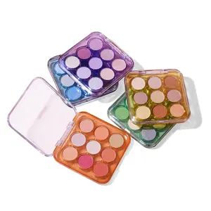45 Farben Make-up Lidschatten-Palette für Kinder Glitter Lidschatten-Palette Regenbogen Buntes Lidschatten-Make-up für Mädchen