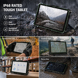 Tablet PC Resistente de 10.1 Pulgadas, Android 15, 8GB+128GB, Helio G99, IP68, Resistente al Polvo y al Agua, para Construcción, Almacenes y Empresas - Product Image 3