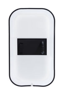 โล่ป้องกันตัวทางยุทธวิธีแบบกำหนดเองได้ วัสดุ PC แข็งแรงสูง อุปกรณ์ป้องกันส่วนบุคคล พร้อมขนาด สี และโลโก้ที่กำหนดเองได้-โปร่งใส - Product Image 3