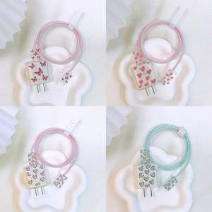 Cubierta protectora <span class=keywords><strong>del</strong></span> cabezal de carga para <span class=keywords><strong>iPhone</strong></span>/iPad Tipo USB Cubierta protectora <span class=keywords><strong>del</strong></span> cable de datos Teléfono móvil - Product Image 6