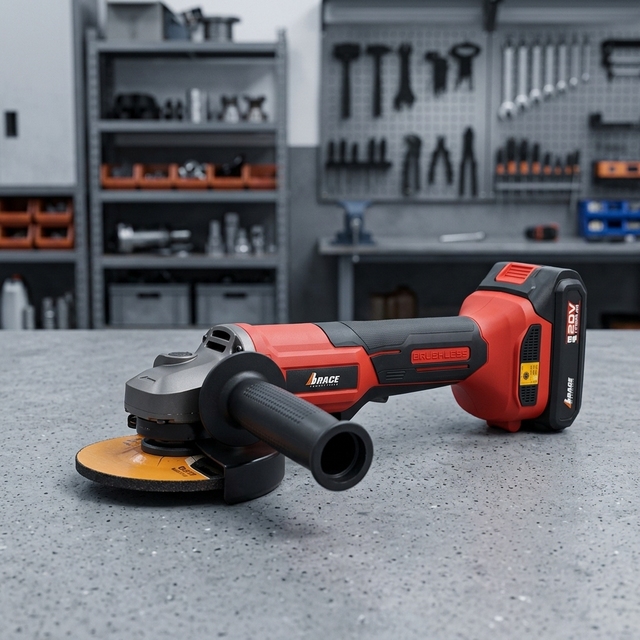 High Efficiency 125mm Cordless Angle Grinder with Battery