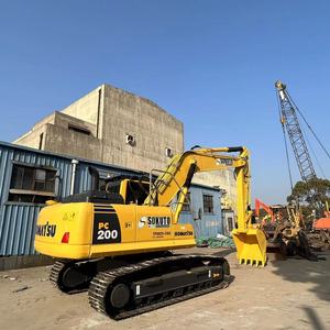 Komatsu รถขุดไฮดรอลิกแบบ PC220 PC200ใช้เกียร์เครื่องยนต์กำลัง104KW 2020ชุดขุดการเกษตรมือสอง - Product Image 1