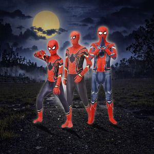 Disfraz de Spider-Man para Niños, Unisex, Disfraz de Juego, Cosplay, Mono, <span class=keywords><strong>Traje</strong></span> de Superhéroe de Spider-Man de Hierro, Poliéster - Product Image 2