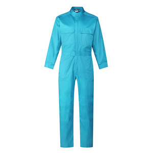 Einfarbige einteilige Sicherheits kleidung für den Frühling Herbst Bauarbeiter Resistant Overall Dust Stain Protective Garden Gear - Product Image 3