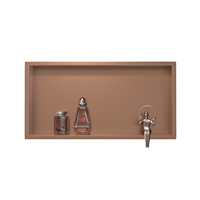 NEODRAIN Niche de douche personnalisable en acier inoxydable 304 avec dimensions 600x300mm pour salles de bains modernes