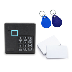 Material ABS, tres métodos de desbloqueo, lector de tarjetas IC RFID sin contacto, contraseña y control de acceso por tarjeta - Product Image 1