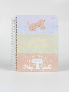 Cuaderno/Diario A5/A5MINI de Doble Función (Flip/Slide) Tres en Uno, de Alta Calidad, con Espiral, 100 Hojas, para Uso Diurno y Nocturno, Ideal para Regalo - Product Image 2