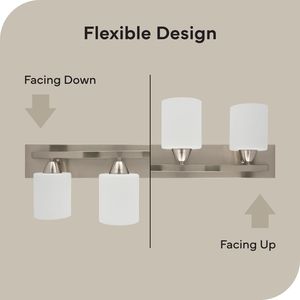 <b>Vintage</b> 3 Lights Bathroom Vanity Light Black Mirror <b>Lamps</b> with Clear Glass Shade Hallway Cabinet Porch Wall Sconces Indoor Home - Product Image 4