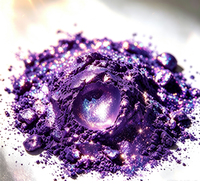 Pigment en paillettes d'aluminium holographique arc-en-ciel métallique violet profond pour revêtement de bouteilles isothermes en acier inoxydable