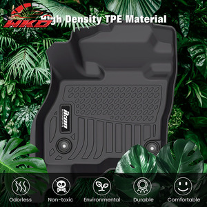 Tapis de sol compatibles avec Nissan LEAF 2018-2025, tapis TPE toutes saisons, moulés en 3D, antidérapants, protection de l'intérieur de la voiture, imperméables - Product Image 2