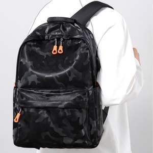 Nouveau Sac à Dos Tendance Imperméable Décontracté pour Ordinateur Portable, en Polyester, Idéal pour Étudiants et Voyages en Extérieur - Product Image 4