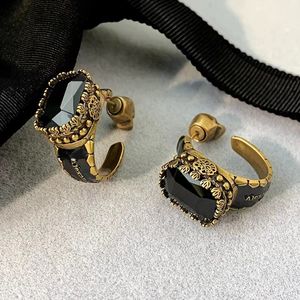 Popular Sale Retro Jewelry <b>Earrings</b> Luxury Fashion Creative Trendy <b>Black</b> Skull Stud <b>Earrings</b> <b>for</b> <b>Women</b> - Product Image 3