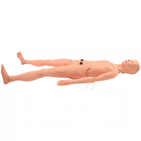 Maniquí de Enfermería Avanzado para Adultos ADA-H130A |   Simulador de Paciente de Tamaño Real, Modelo de Enseñanza de Ciencias Médicas de Alta Fidelidad, Material de PVC