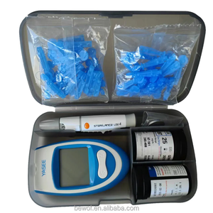 Moniteur de glycémie de type sonore, <span class=keywords><strong>glucomètre</strong></span>, lecteur de glycémie sanguine, 50 pièces, <span class=keywords><strong>bandelettes</strong></span> de test pour diabétiques - Product Image 5