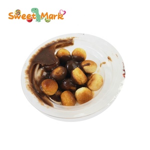 Botella de pezón de bocadillos <span class=keywords><strong>para</strong></span> niños empaquetada sólida con salsa de chocolate con leche y taza de galletas - Product Image 5