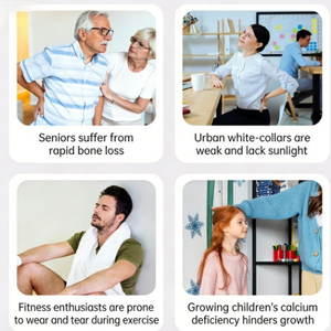 Bebekler ve Yetişkinler için Organik Sıvı Vitamin D3 Damlaları Kalsiyum Magnezyum Çinko Takviyeleri ile - Geliştirilmiş Kemik Yoğunluğu - Product Image 3