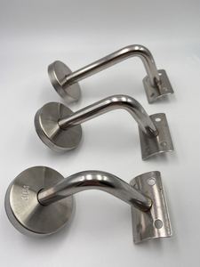 Soportes de tubo de pasamanos de acero inoxidable para montaje en pared cepillado SANON SS304 316 - Product Image 3