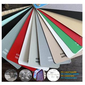 ผ้าใบกันน้ำเคลือบพีวีซีทนไฟ ทอเรียบ โพลีเอสเตอร์/อะคริลิก ป้องกันแสง 610GSM สำหรับเต็นท์ - Product Image 3