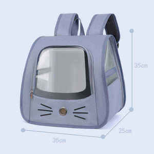 <span class=keywords><strong>Mochila</strong></span> Transportadora <span class=keywords><strong>para</strong></span> Mascotas, <span class=keywords><strong>Perros</strong></span> <span class=keywords><strong>Pequeños</strong></span> y Gatos, Transpirable, Portátil, <span class=keywords><strong>para</strong></span> Viajes - Product Image 6