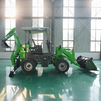 Harga Terjangkau Backhoe Loader Segala Medan untuk Rekayasa Kota, Backhoe Loader Transmisi Hidrolik, Backhoe Loader Dijual
