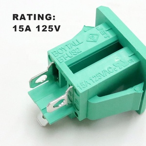 USA JPN loại công nghiệp cắm với 125V <span class=keywords><strong>15A</strong></span> Ổ cắm điện Bảng điều chỉnh núi AC Outlet PVC 3 pin tầng ổ cắm đuôi chế biến - Product Image 4