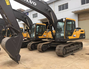 Pelleteuse sur chenilles Volvo EC210 d'occasion de bonne qualité Equipement de terrassement 5 tonnes Poids opérationnel Caterpillar Make Cat Engine Kyb Sale - Product Image 4