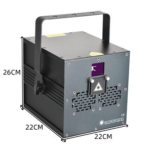 Láser RGB de 8W con ILDA Programable para Escenarios, DJ, Fiestas, Ceremonias, Discotecas, Luces Láser para DJ, Mejor Rendimiento en Escenarios, Profesional - Product Image 1