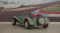 Voiture Électrique Classique Rétro - Petite Voiture 2 Places Certifiée CE, Vitesse 60 km/h, Autonomie 100 km, Couleur Verte/Personnalisée, Idéale pour Mariages et Expositions