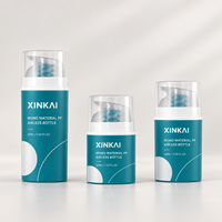 Flacon pompe sans air en PP monomatériau 30-200 ml, emballage cosmétique recyclable pour lotion, crème pour le visage, sérum, soins de la peau