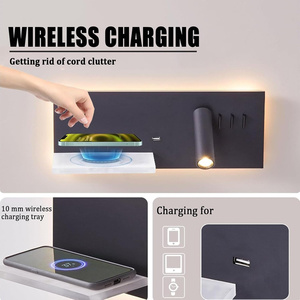 <span class=keywords><strong>Applique</strong></span> Murale Moderne à Charge Rapide avec Port USB pour Appartement, Chambre et Couloir - Product Image 4
