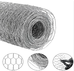 <span class=keywords><strong>Grillage</strong></span> hexagonal - Galvanisé / Revêtu de PVC - Rouleau de <span class=keywords><strong>grillage</strong></span> pour volailles, jardin, cage à animaux, clôture de ferme - Product Image 4