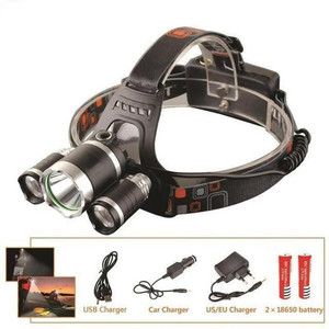 Linterna Frontal LED Entai de 800 Lúmenes con Zoom, Carga USB y CC, con 4 Modos de Iluminación, Logotipo Impreso, Linterna Frontal con Carga CC - Product Image 5