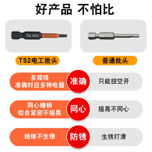 Juego de Destornilladores y Llaves Neumáticas con Broca Magnética Hexagonal de Alta Resistencia, Eficiente para Uso Diario - Product Image 4